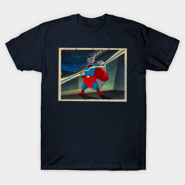 Golden Age Super Squirrel! T-Shirt by ThirteenthFloor